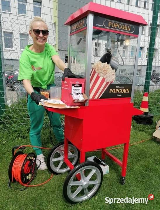 Wata cukrowa PopcornWynajem organizacja imprezy