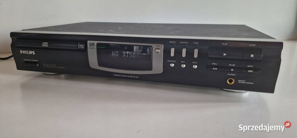 PHILIPS CD 723 Odtwarzacz kompaktowy CD player Audio wielkopolskie Międzychód