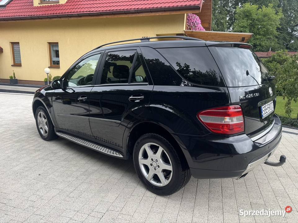 Mercedes Benz ML420 Cdi v8 Avandgarde światła do jazdy dziennej śląskie Żywiec