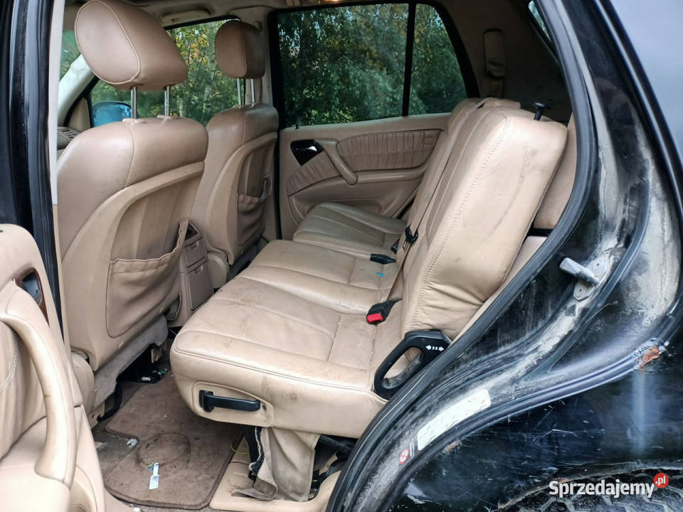 Mercedes ML 320 Mercedes Ml 32 LPG 01r Automat czarny