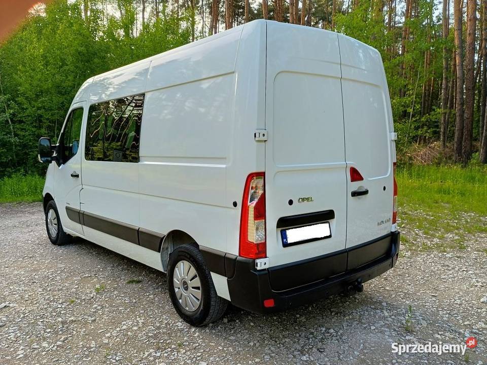 Movano 23 CDTI 125 Dubel Kabina Brygadówka Klima Opel Mielec