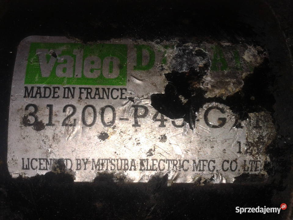 Honda Accord V 9398 ROZRUSZNIK oryginał VALEO Chełm