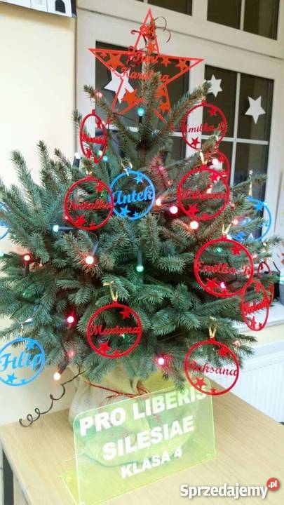 OZDOBY choinkowe EMPLAST różne kolory AKRYL Pokój dziecięcy Radwanice