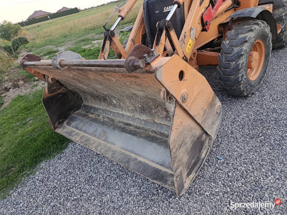 Koparko Ładowarka CASE 580 ST 4x4 joystick Rok produkcji 2011 lubelskie Łuszczów Pierwszy