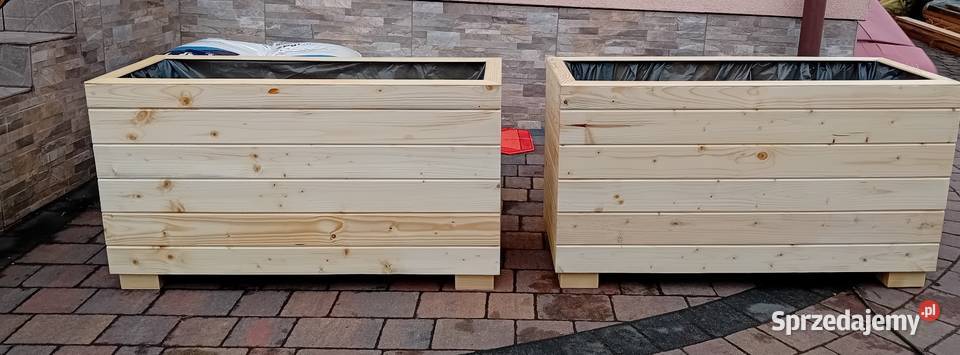 Doniczki drewniane Bulowice