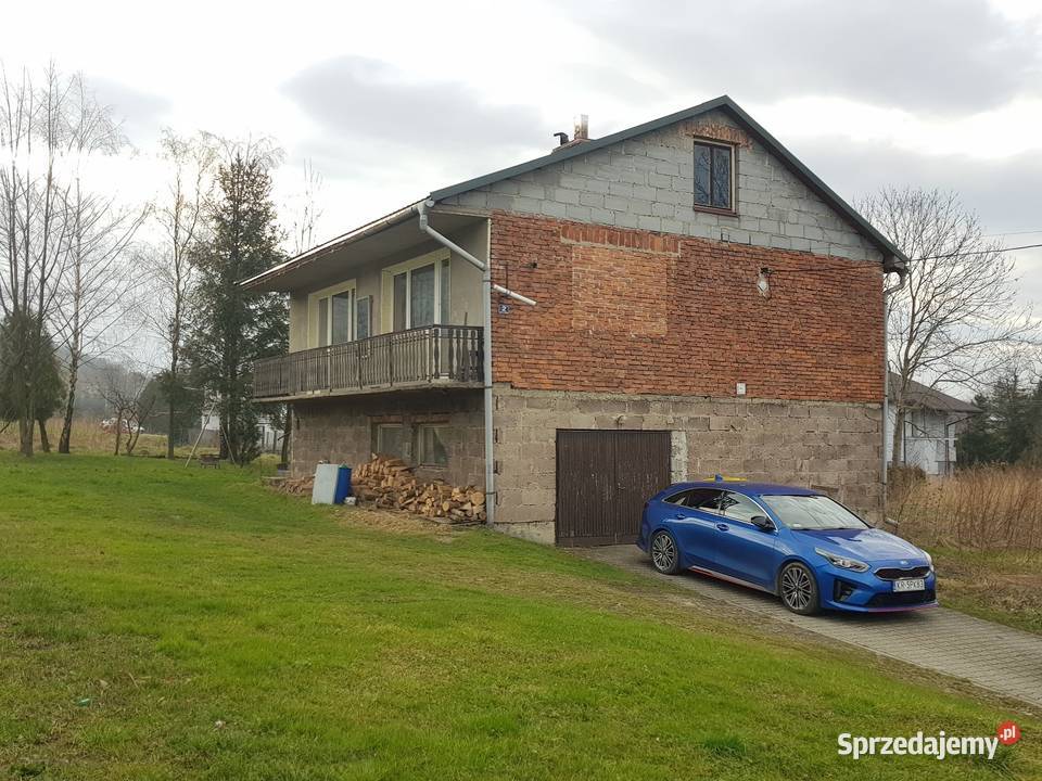 Dom jednorodzinny w Inwałdzie Gotowy do strych Sprzedaż małopolskie Inwałd
