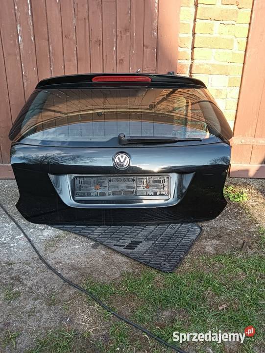 Klapa Golf V 5 kombi czarna kompletna BEZ RDZY Części montażowe Poniec