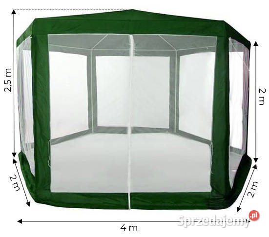 Namiot pawilon ogrodowy handlowy 2x2x2 m z Pawilony i namioty Smogorzów