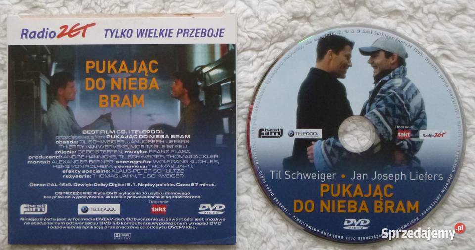 Film DVD Pukając do nieba bram Warszawa