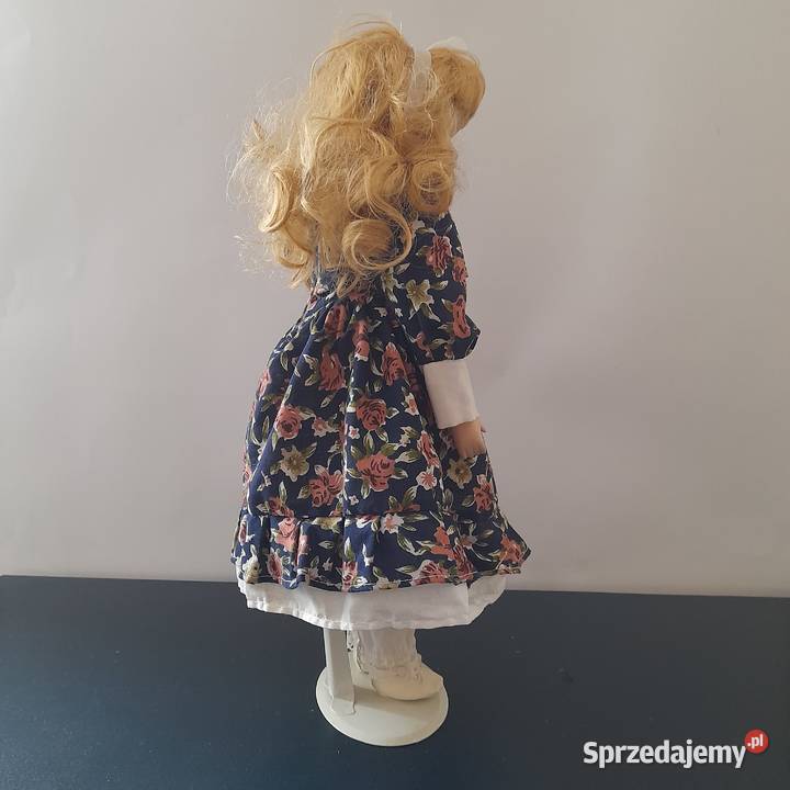 Lalka porcelanowa wys405 kolekcjonerska Bogatynia