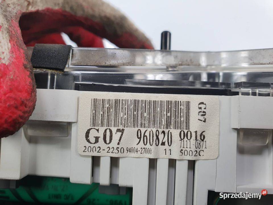 LICZNIK ZEGAR HYUNDAI COUPE I 71110871 Lipno