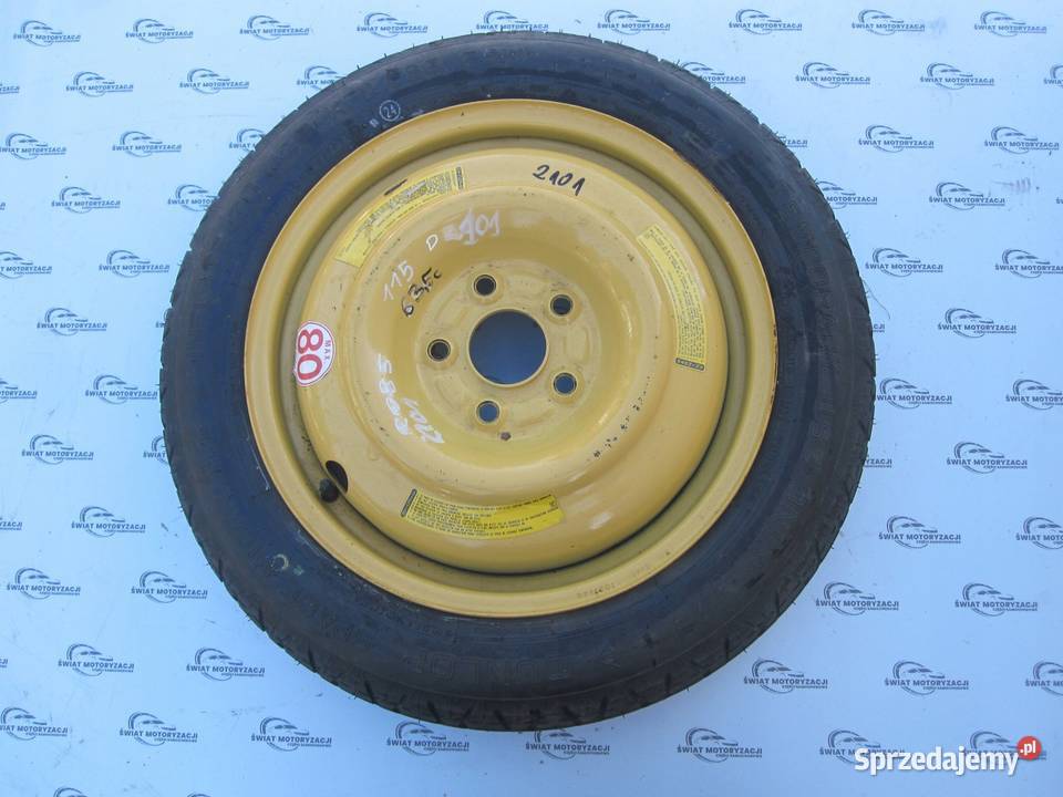 HONDA ACCORD VII koło dojazdowe 1358016 101M świętokrzyskie Kielce