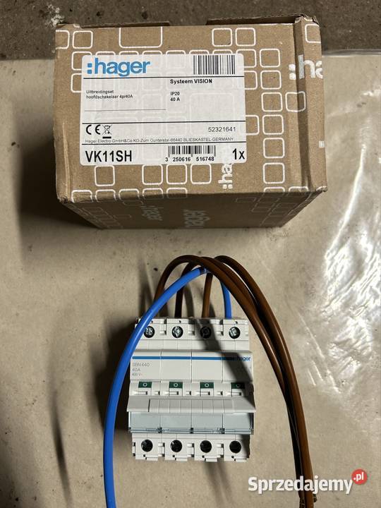 Wyłącznik główny Hager SBN440 40A 4polowy NOWY