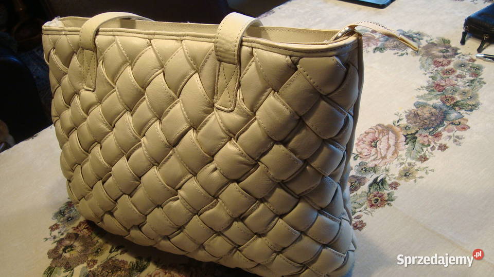 Torebka damska z naturalnej skóry piękna mazowieckie Warszawa