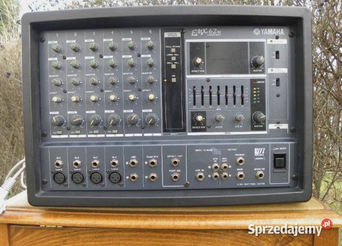 Powermikser Yamaha EMX 62m stan dolnośląskie Prochowice