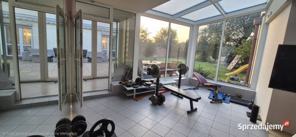 Dom jeziorku oranżeria sauna fitness Ostoja sprzedam