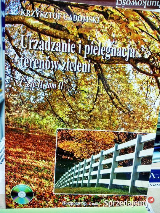 Część 2 tom 2 urządzanie zieleni hortpress Antykwariat Warszawa