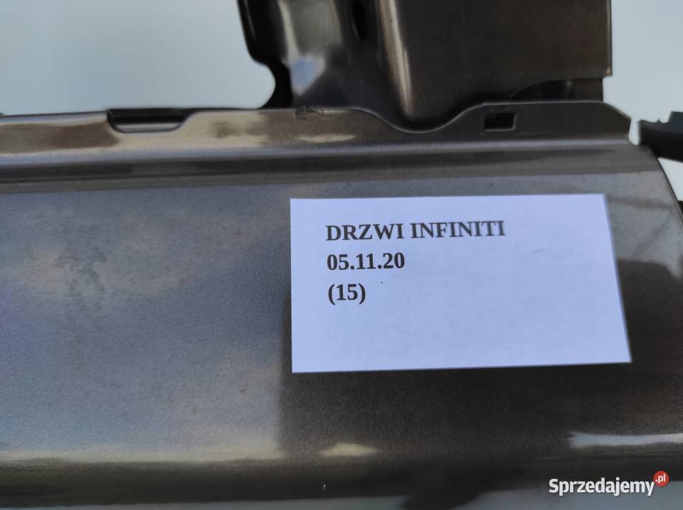DRZWI PRAWY TYŁ PRAWE TYLNE INFINITI Q50 Nowy Tomyśl