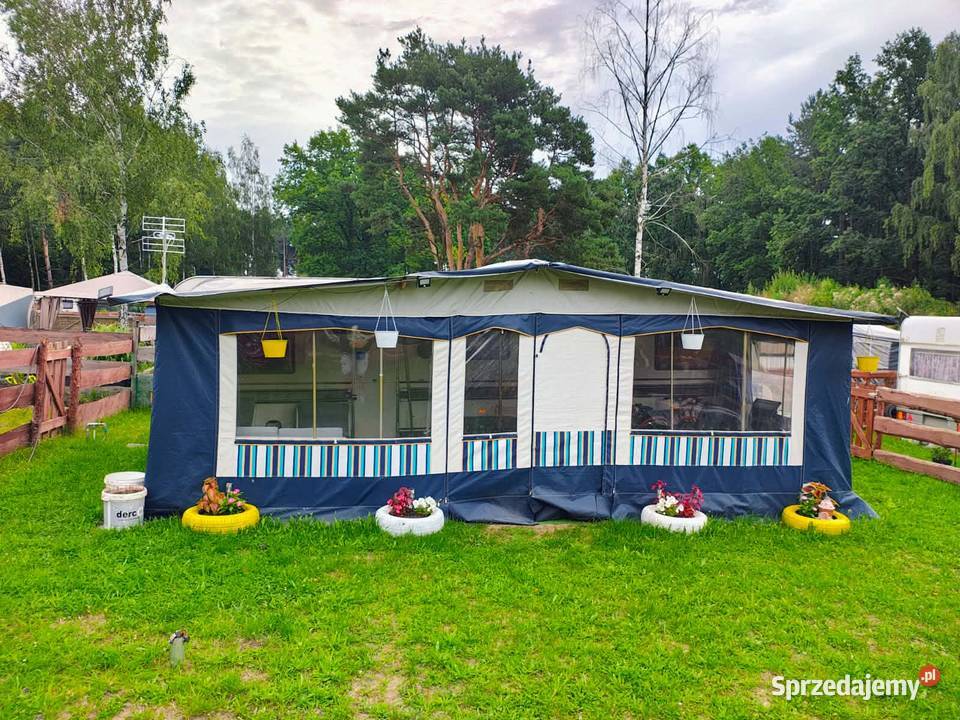 Przyczepa HOBBY 750 Stacjonarna Na działkę WC Hobby Wodzisław