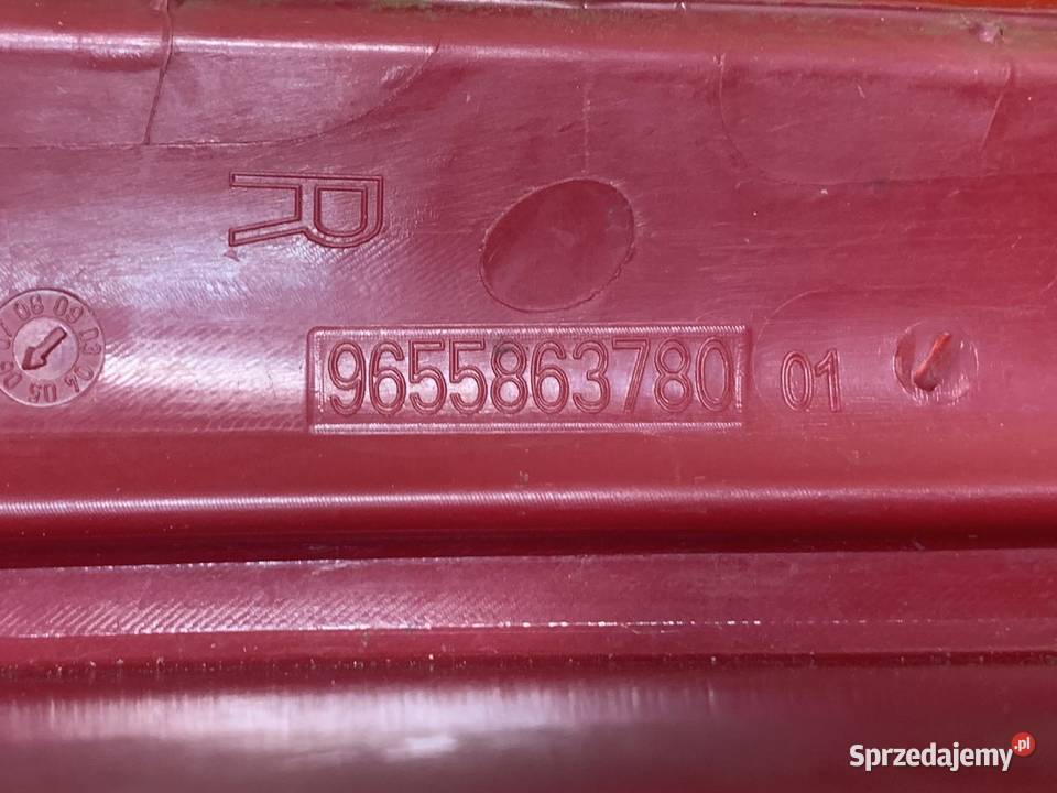 9655863780 lampa prawa tył tylna citroen c4 sprzedam