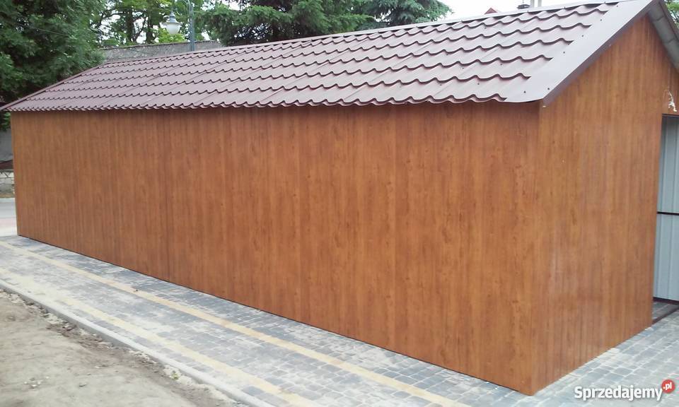 Graż blaszany 3x5 Garaze Blaszane Akryl Wiata blacha podkarpackie Rzeszów sprzedam