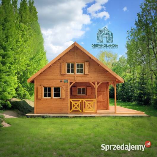 Domek ogrodowy Drewnolandia 590 x 590 lubuskie