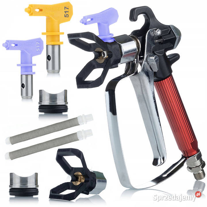 Pistolet Malarski Rosfix UltraSpray RedJet RJ1 Ludźmierz