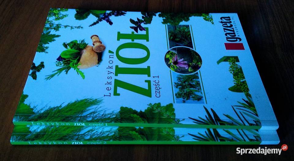 Leksykon ziół Część 12 Gazeta Wyborcza Fiedoruk Gdańsk sprzedam