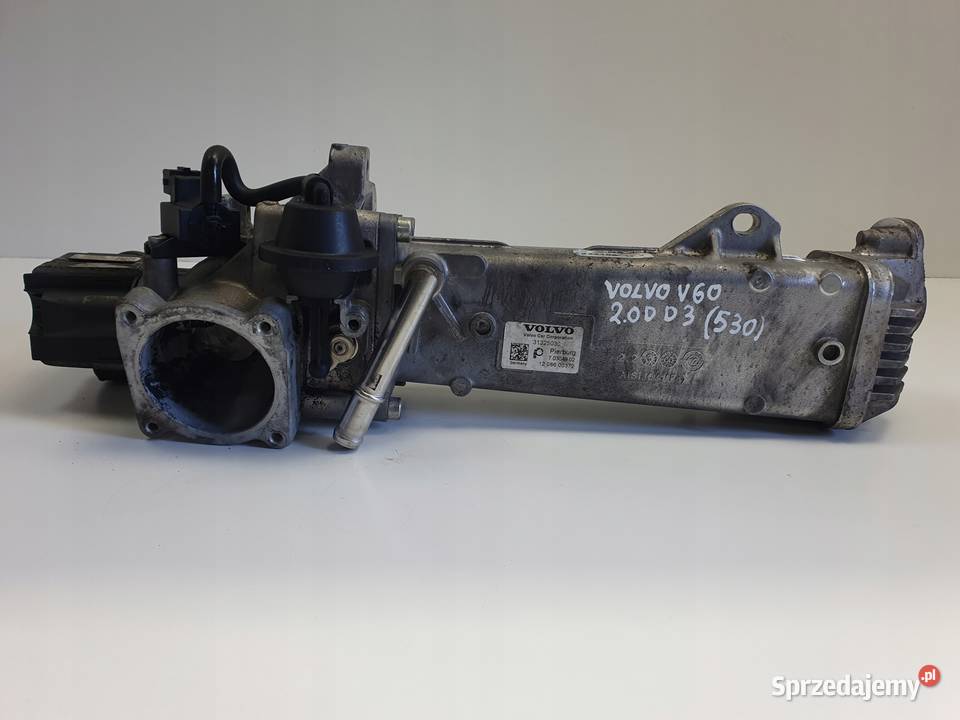 Volvo S60 II V60 20 D3 CHŁODNICA SPALIN egr Recyrkulacja spalin EGR Rudka