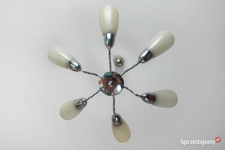 Żyrandol lata 60 Look PopArt MidCentury Vintage Lampy wiszące Dąbrowa Górnicza sprzedam