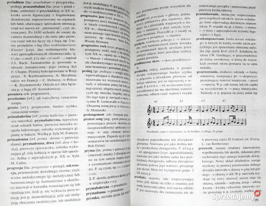 Muzyka Słownik Szkolny Irena Poniatowska Chełm