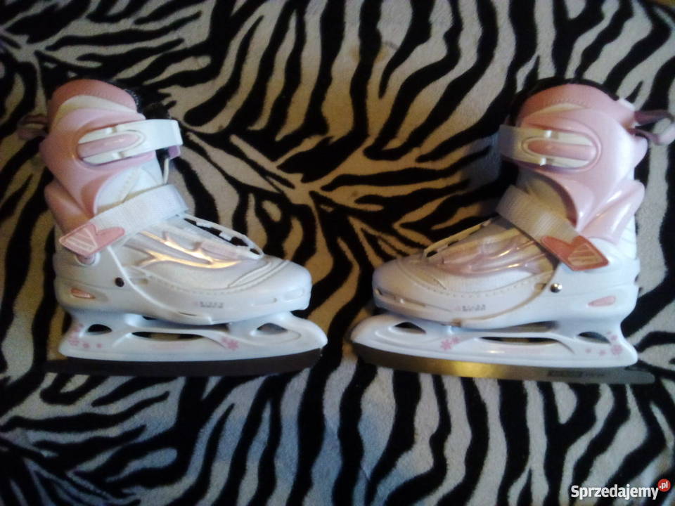 Łyżwy dziewczynki rozmiar 3033 Łyżwiarstwo i hokej Janowo