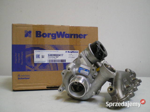 Turbosprężarka BorgWarner KKK 53039700417 ciężarowe mazowieckie Siedlce