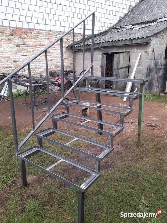 Schody metalowe Mień