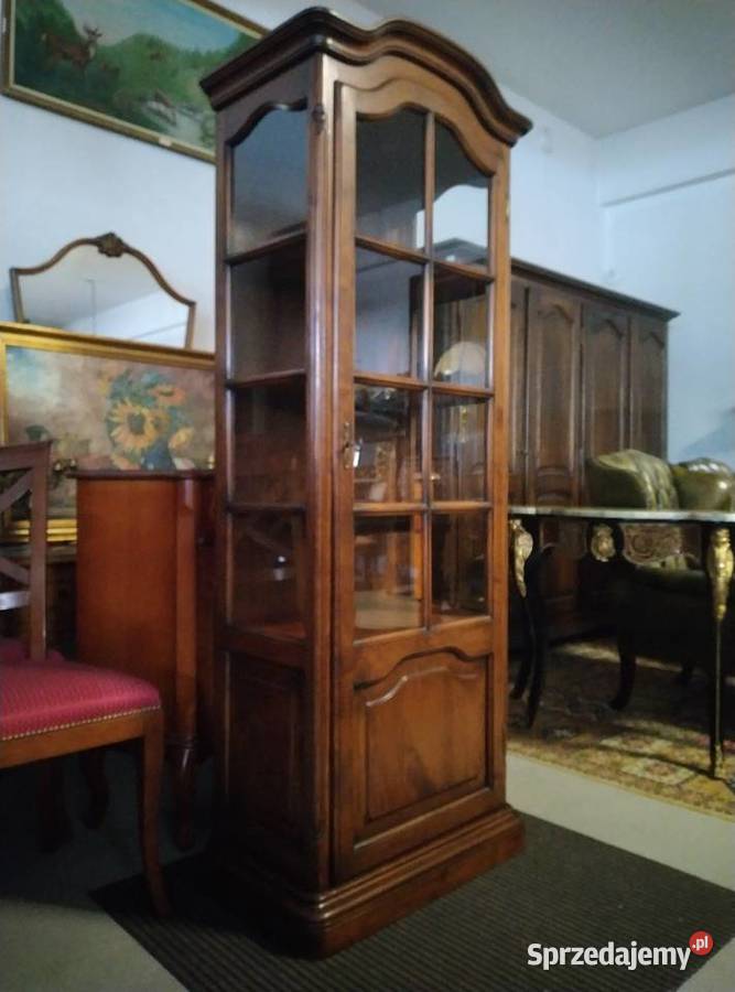 Stylowa witryna biblioteczka włoska Białystok