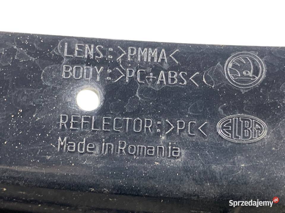 LAMPA LEWY TYŁ SKODA FABIA III 6V6945095 Oświetlenie