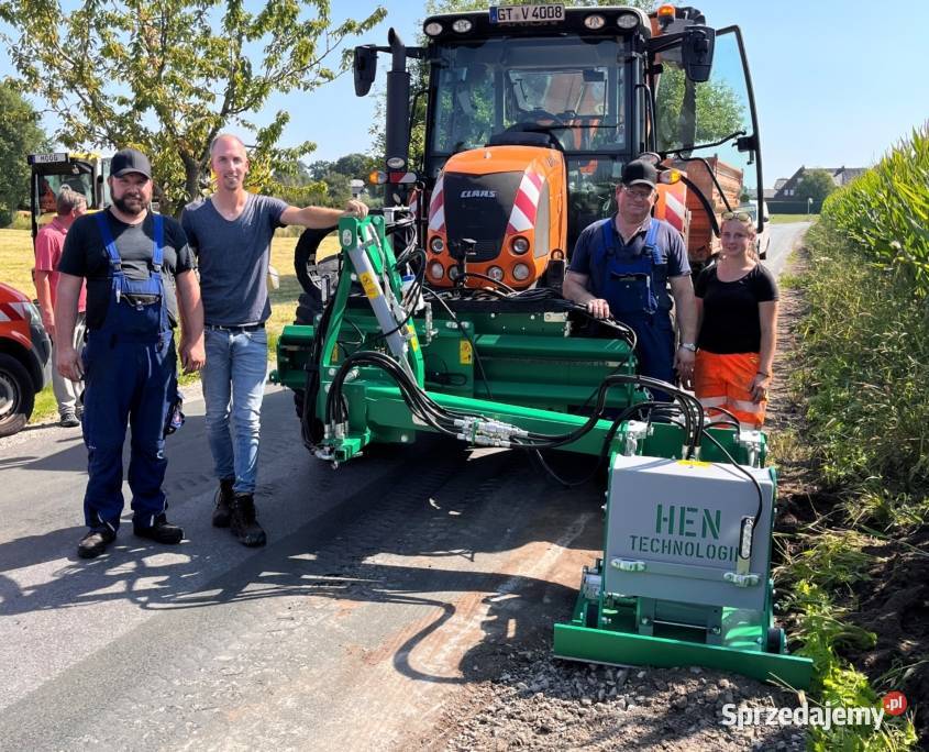 Zagęszczarka poboczy model HEN WBBA przesuw Warszawa
