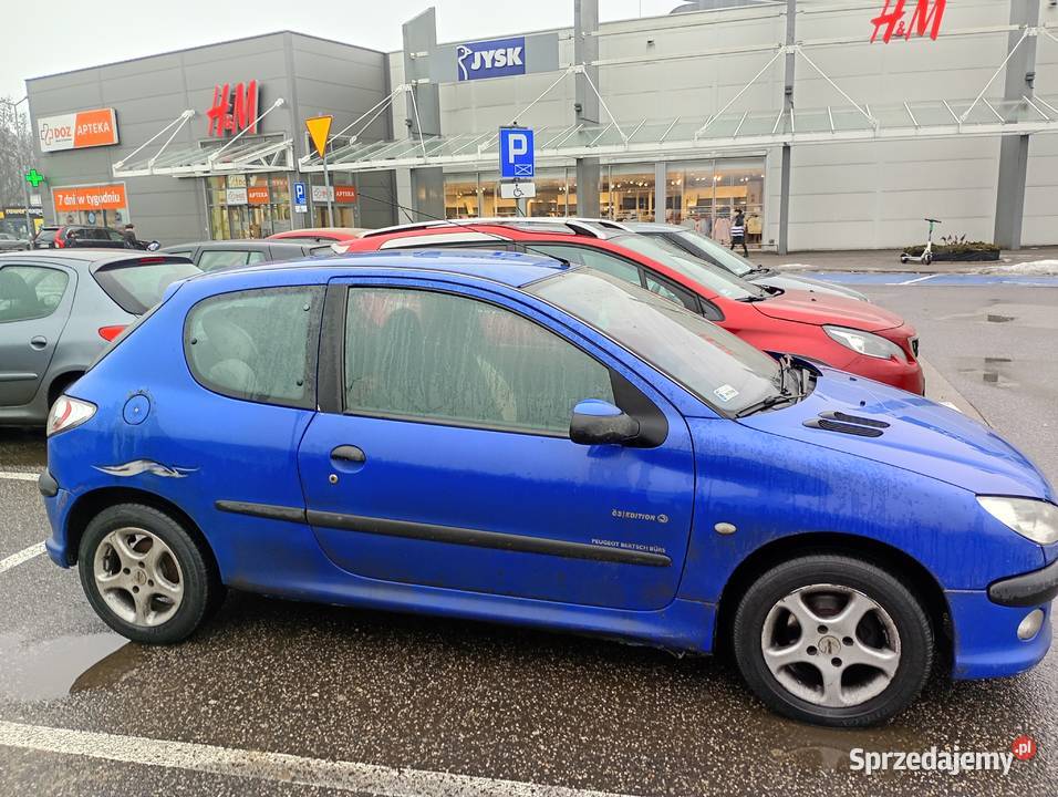 Peugeot 206 uszkodzony silnik Łódź