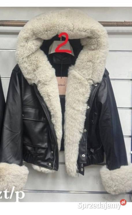 Kurtka z futerkiem łódzkie Łódź