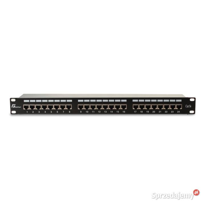 PATCH PANEL FTP CAT5E 24 PORTY PGF5EFTP24B6 Knurów