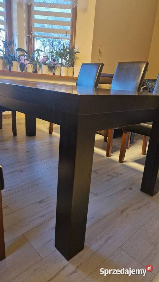 Fornirowany stół na 816 osób 100x200400 wenge Dom i Ogród mazowieckie Olszewnica Stara
