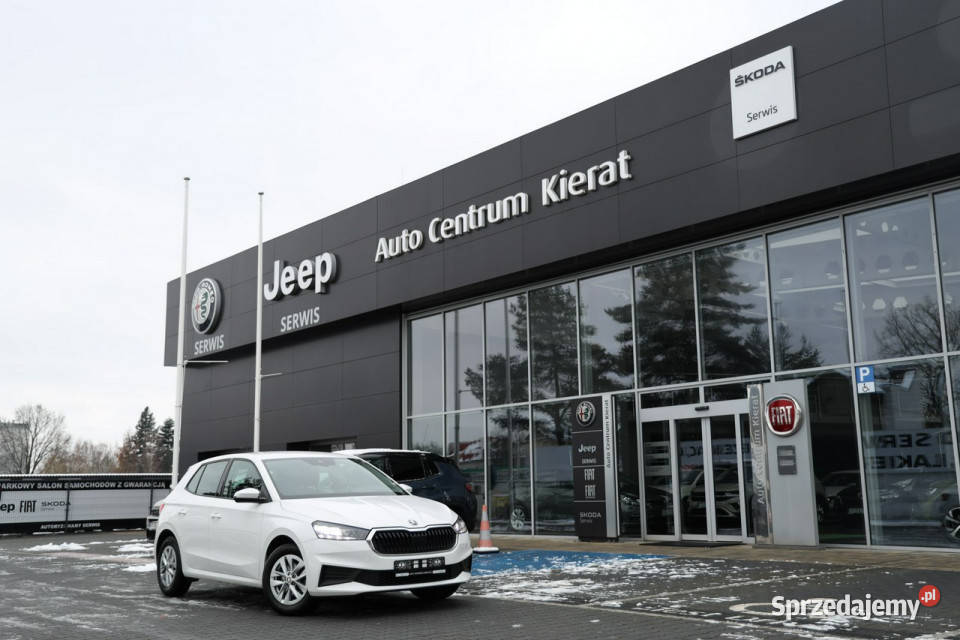 koda Fabia 10 TSI Ambition IV 2021 biały Tychy