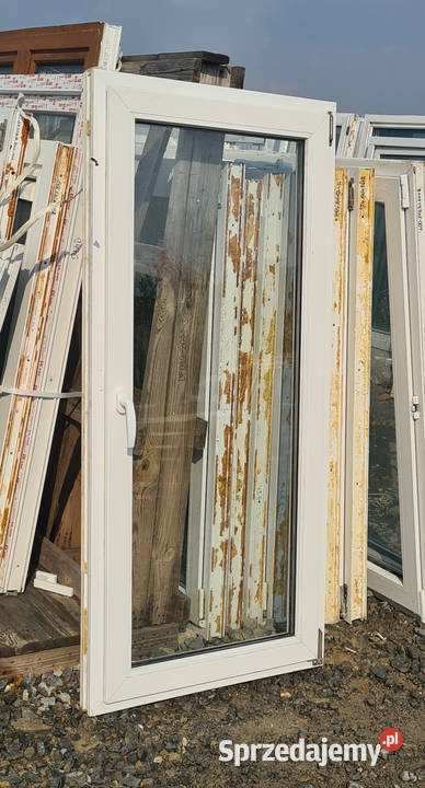 OKNA KacprzaK OKNO PCV 74X160 Używane Plastikowe Lublin