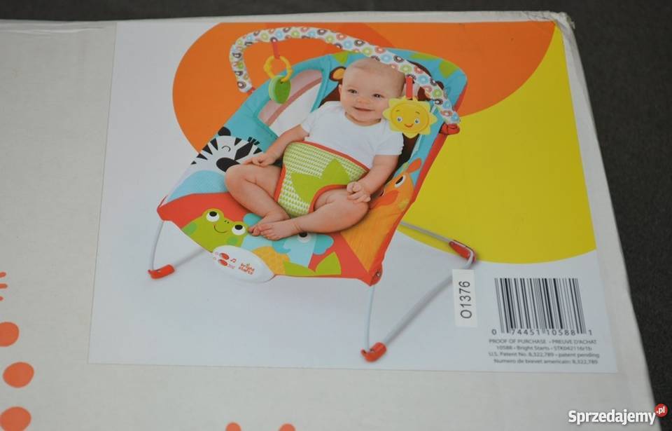 Leżaczek Bujaczek Huśtawka Bright Starts Kids Rewal