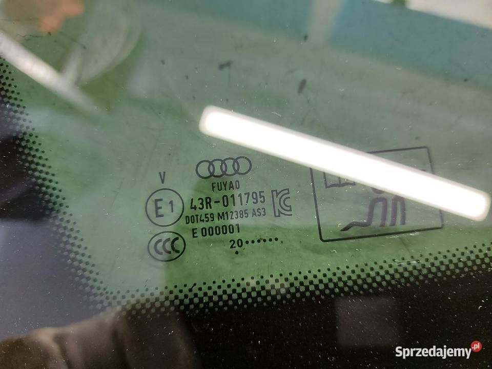 Audi A7 II 4K8 4M0 TFSI SZYBA KAROSERYJNA LEWA