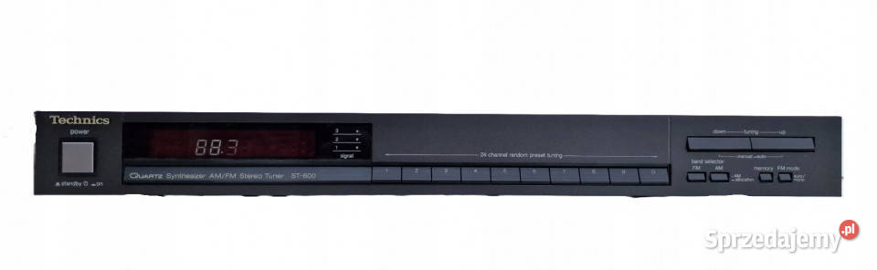 Technics Quartz ST 600 ST-600 TUNER audio radio