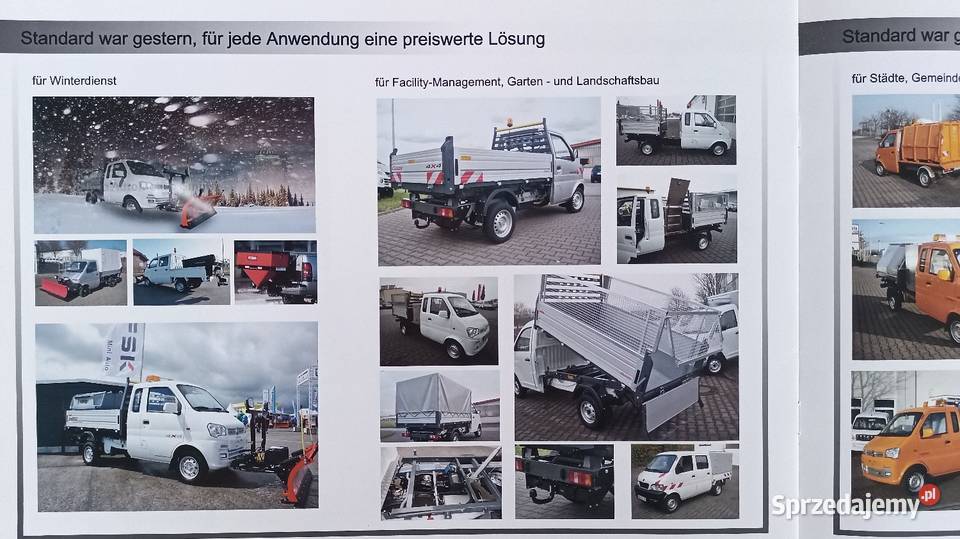 DFSK KSerie CSerie Mini Truck Prospekt miękka Bytom