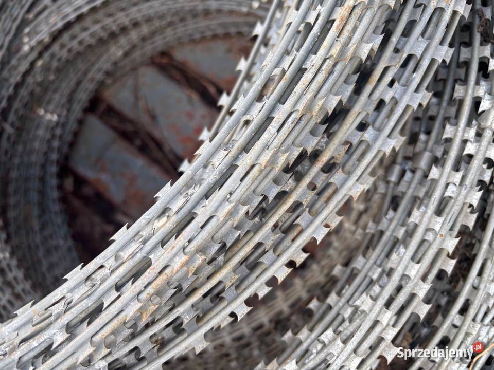 DRUT ŻyletkowyKolczasty NATO Drut ostrzowy wielkopolskie Krotoszyn sprzedam