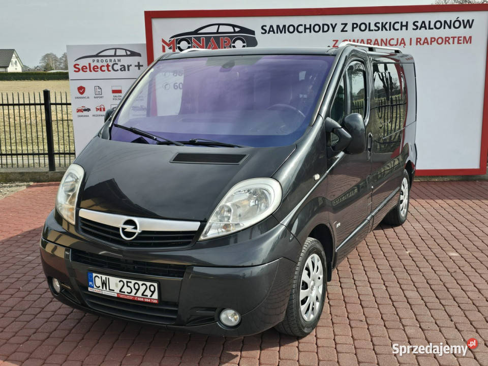 Opel Vivaro WESTFALIA Kamper 25 CDTI 146 Webasto podgrzewane fotele kujawsko-pomorskie Włocławek
