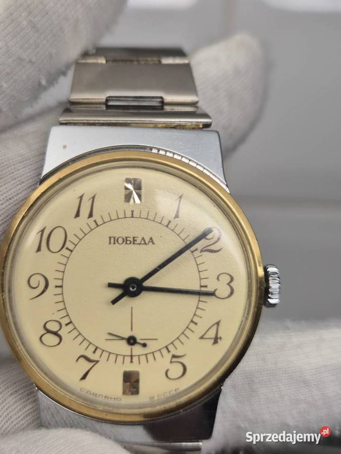 Zegarek mechaniczny Pobeda Chorzów sprzedam